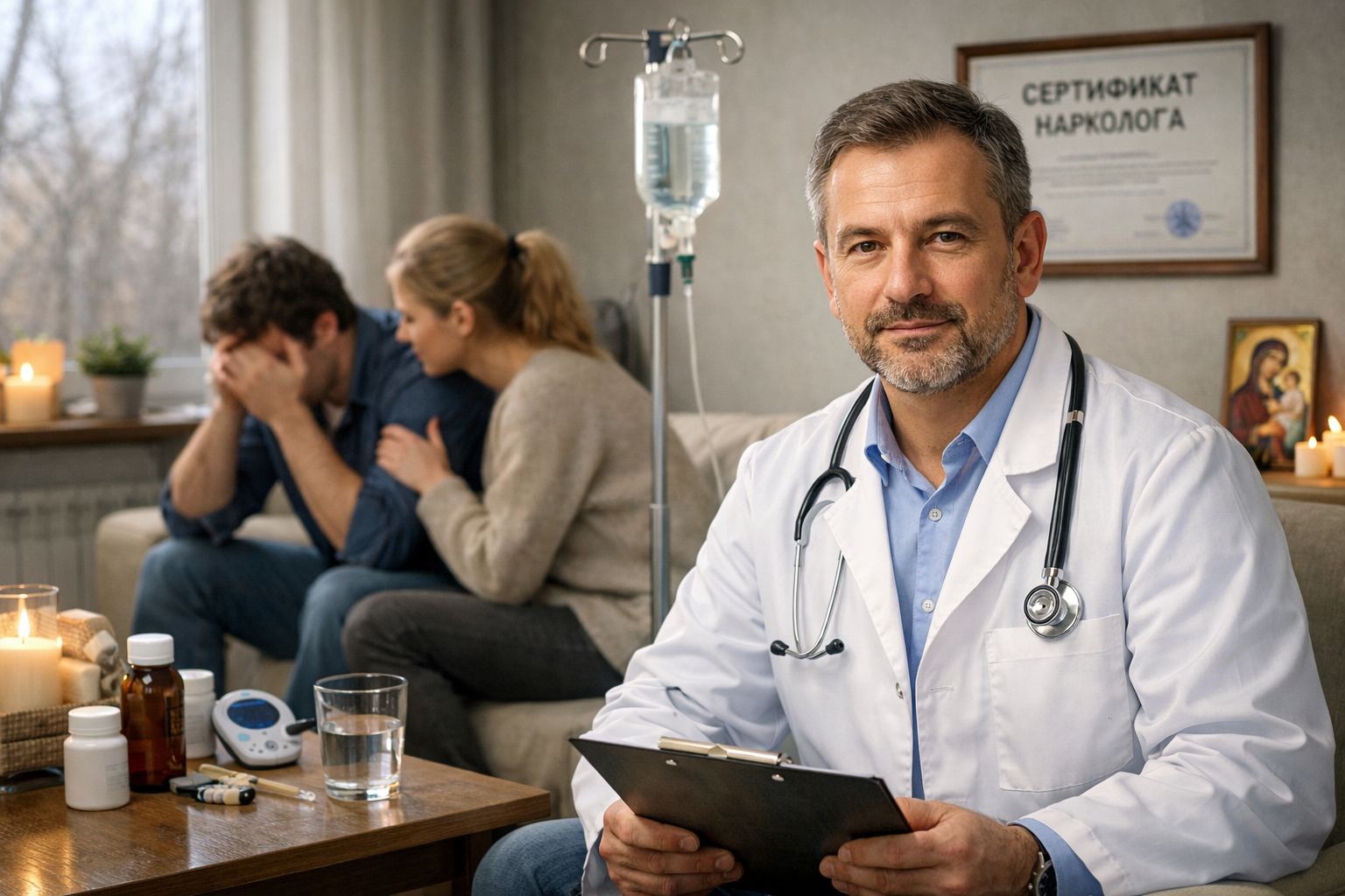 Когда вывод из запоя на дому невозможен: важные противопоказания